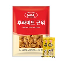 사세 후라이드근위 1kgX1팩+허니머스타드 2개증정, 1kg, 1개