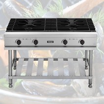 2구 린나이 영업용 간택기 1200 업소용가스레인지 높은 테이블 간텍기 RSB-200F, LNG도시가스