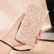 갤럭시폴드4 호환케이스 폴드 4 3 galaxy z fold4 3 5g pu 가죽 웨이브 도트 패턴 스트랩 lanyard phone case galaxy zfold3 5g