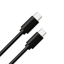 지파워 C-to-C 고속 충전 케이블 1.5M/2M/3M, 3m, 블랙
