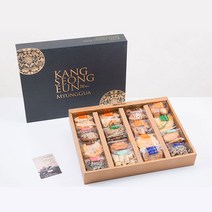 연희동 과자점 강성은명과의 수제 전병 과자 선물세트 (쇼핑백+보자기 동봉), 무궁화세트(쇼핑백+보자기)