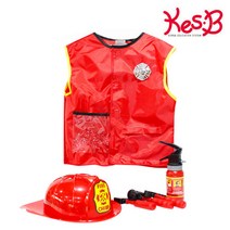 같은공간-(캐스B)플레이 역할의상미래의소방관(18101) 역할놀이장난감 유아역할놀이 어린이장난감 완구 어린이완구-GA, 본상품