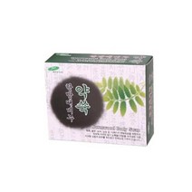 한방 때비누 약쑥 1p 목욕 용품 사우나 비품 샤워때 천연비누, 단품