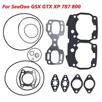 SeaDoo GSX GTX XP 1996 용 탑 엔드 개스킷 및 O-링 키트 787 800 96 97, 한개옵션0