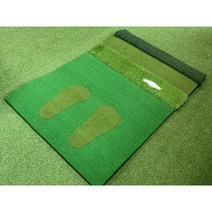 골프 3단 러프 고급 타석 매트 1m x 1.5m