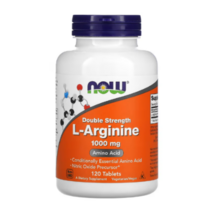 나우 푸드 L-아르기닌 더블 스트렝스 두 배 함량 1 000mg 120정, 개당 120정