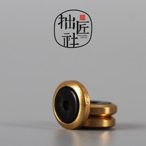 염주팔찌 수작업 18K 도금 가방 야자 껍질 격 편 트리밍 DIY 목걸이 완상 패드 액세서리 2662355798, 갈색 6mm1 편