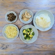 연꽃 조각 예쁜 핸드메이드 도자기 원찬기 반찬그릇, 2호