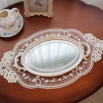 라움아트 아그니스 레이스 러너 53cm 콘솔러너, 없음