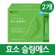인절미 발효효소 분말 파우더 탄수화물 단백질 분해 효소 유산균 함유, 2개, 60포