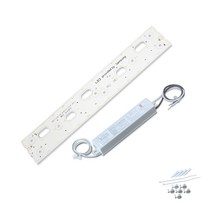 공식 에스엠디텍 LED 모듈 판넬 교체용 기판 세트 18W 25W 36W 50W, 보급형 모듈세트, 01 - 418x70 18W 세트, 1개