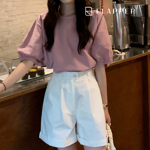 플래퍼 FLAPPER 볼륨퍼프블라우스_RB3SBL004C