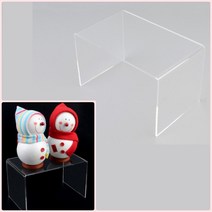 뉴리웹 ㄷ형 아크릴 진열대 대 210X130X130 제품진열 화장품전시대 제품진열대