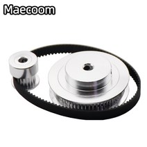 20T5MM 타이밍 벨트 풀리 GT2 60 개 톱니 20 감소 3:1/1:3 3D 프린터 액세서리 폭 6mm 보어 5mm 동기 휠, 01 200mm_08 20T8 - 60T10