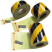 안전 반사스티커 야광 위험 테이프 고휘도 후부반사지 화물차 오토바이 리플렉터, 1개