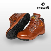 프로식스 안전화 PRO6-621Y 6인치 경량 인젝션 지퍼 발편한 기능성