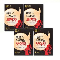 (카톡플친)바로느껴지는 보이차 4박스, 상세 설명 참조, [카톡플친] 12주 바로느껴지는 보이차 (4박스)