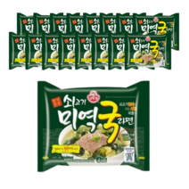 오뚜기 쇠고기 미역국 라면 115g [16개]