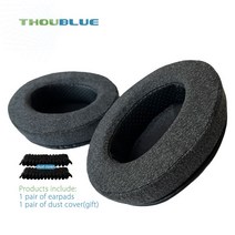 THOUBLUE스틸시리즈 Arctis 7 7p 9 9X 프로 + 이어폰 교체용 이어 패드 메모리폼 커버 이어패드 헤드폰, 4Gary velour
