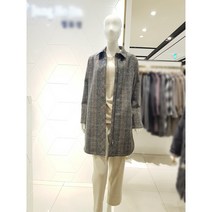 [정호진] 체크무늬반코트 (JH1H608M)