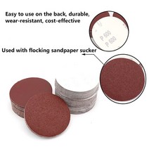 5인치 125mm 원형 자체 접착 사포 디스크 샌드 시트 그릿 80-1000 연마 도구 20 개, 05 240_01 5 inch