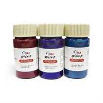 색상스틸 펄 도료 25ml(적색 보라 청색 중 택 1) (BP-3022), 청색펄