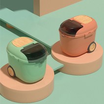 빈샵 강아지사료통 고양이사료통 애견사료통 강아지사료보관통 애견사료보관통 고양이사료보관통 강아지사료보관함 애견사료보관함 고양이사료보관함 강아지용품 애견용품 고양이용품, 344번사료간식보관통핑크