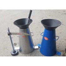 슬럼프 시험기 공사장 콘크리트 테스트기 측정기구, 슬럼프 3mm 두께(4종 세트)