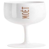 Moet Chandon Ice Imperial White Acrylic Champagne Glass by Moet, 1