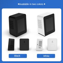 공기질측정기 휴대용 이산화탄소검출기 Tuya 7 In 1 WIFI 공기질 감지기 CO2 테스터 PM2.5 TVOC CH2O 포름, 08 Style 4 Black