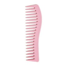 크리닉패드 남자 옆머리 누르기 다운펌 호일워크 다운핏 샴푸대 목받침 넓은 치아 머리 빗 곱슬 머리 빗 엉킴 헤어 브러시 정전기 방지 이발사 미용 염색 빗 살롱 헤어 스타일링, 협력사, 분홍색