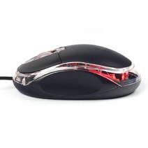펜마우스 미니 광학 유선 마우스 USB LED 인체 공학적 디자인 PC/노트북/노트북용, 한개옵션0, 한개옵션1