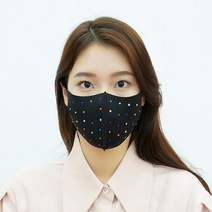 앙코르타임즈 네오프렌 컬러 큐빅 마스크