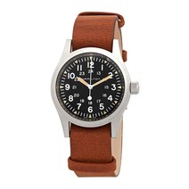 Hamilton H69439531 카키 필드 남성용 시계 브라운 38mm 스테인레스 스틸