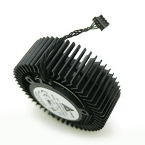 CPU 쿨러 공랭 인텔 AMD B0712HF 65mm 37*37*37mm 12V 1.8A ZOTAC GTX680 480 580 그래픽 카드 냉각 팬 4, 한개옵션0