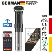 수비드기계 머신 gerwell sous vide wifi 전기 스튜 냄비 진공 음식 밥솥 느린 밥솥 계란, 220v-240v
