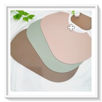 더링크 양면 식탁매트 방수 가죽 테이블매트 티매트, (1+1)핑크