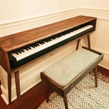 전자 피아노 테이블 수납장 작업대 음악 스튜디오 키보드 신디사이저 책상, 120x60x83 (턱 길이 115cm)