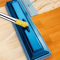 대형물걸레 물청소용 마대 체육관 주차장 업소용밀대, (대형 42cm) 대걸레 + 걸레천 총 2개
