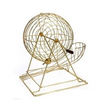 번호추첨기 로또기계 경품추첨 행운권추첨 로또게임기, 특대 황금 복권 (노란 공 1-50)