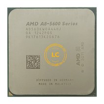 G2030 AMD A8 5600K 3.6GHz AD560KWOA44HJ 100W 프로세서 HD 7560D 쿼드 코어 소켓 FM2, 한개옵션0