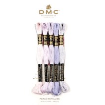 모모의공방/ DMC 퓨어파스텔 5색상/ 자수실 25번면사/ 프랑스자수실