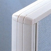 도이퍼니처 천파티션마감바 반유리형60T 높이:1200mm 데스크파티션, 해당상품