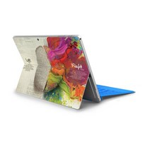 서피스독 표면 pro 89 pro x 노트북 데칼 스킨 용 왼쪽 및 오른쪽 두뇌 비닐 스티커 surface go 2 pro 56 pro 3 4 보호 필름, 서피스 프로 3용, b411-5