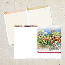 예닮 52주 주보 A4 27 200매 주보용지 교회주보 가을주보 4면주보 예배노트 교회주보용지 주보양식 주보서식 교회용품, 400매입