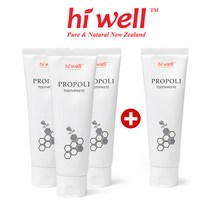 [하이웰] 프로폴리 치약 100g 3+1, 단일속성