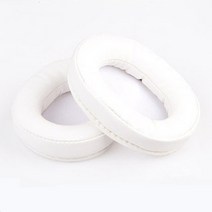 [CP Store]교체 2 팩 이어폰 오디오 테크니카 ATH-MSR7 M50X SX1 헤드폰 패드 액세서리, 02 WHITE