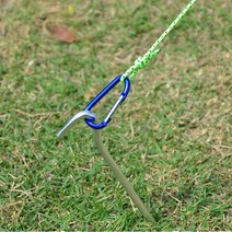 ㄱ자고리 알루미늄 단조팩 6p 텐트말뚝 캠핑스토퍼