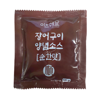이츠쉐프 장어양념소스 일회용 순한맛 50g, 6개