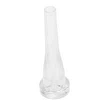 3c 5c 7c abs 투명 트럼펫 마우스피스 meg 7c size for bach 초보자 뮤지컬 트럼펫 액세서리 부품